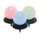 Solar LED Lawn Light in RGB Changeable Colors (Qty:3)